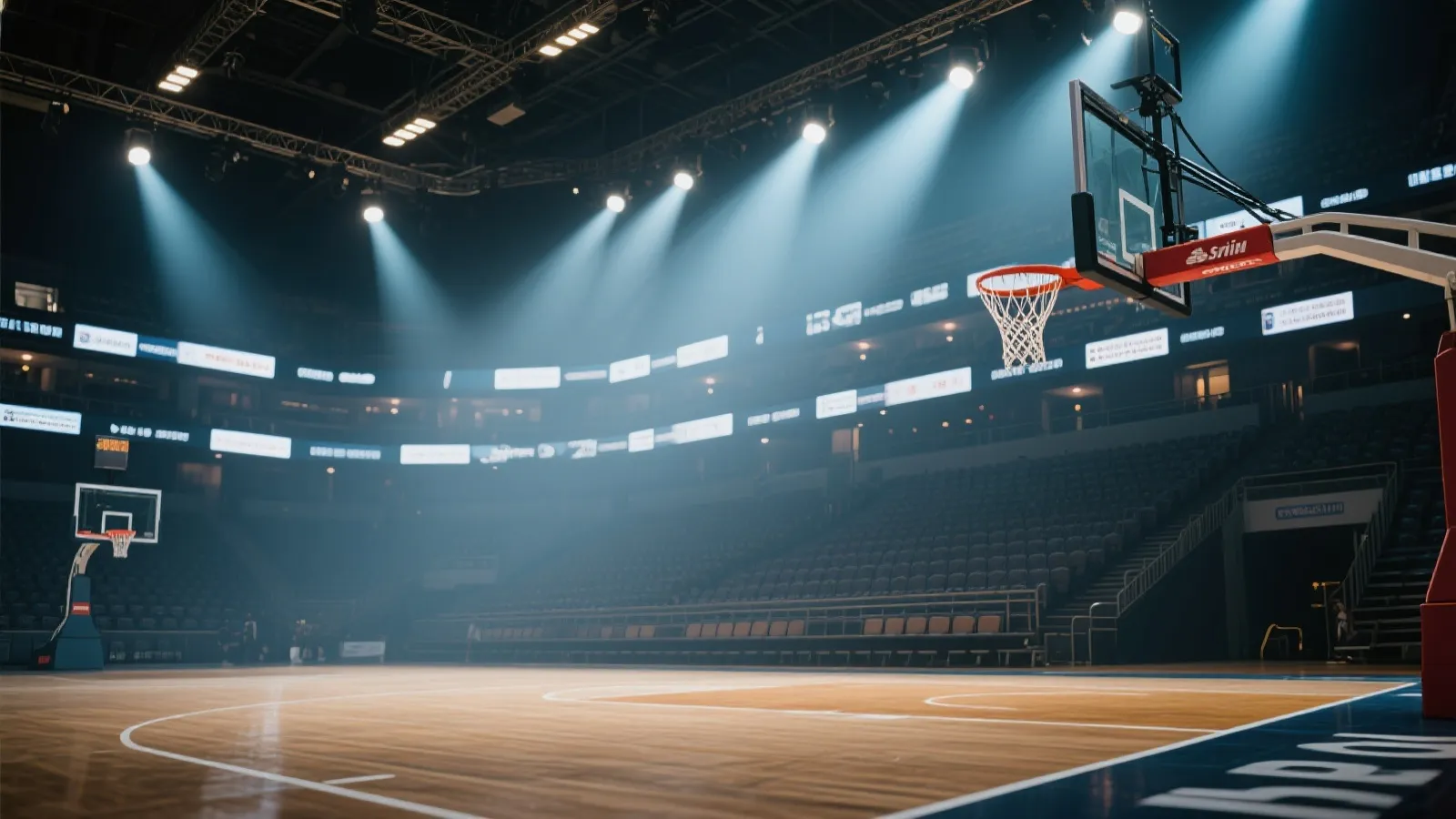 篮球赛场氛围图